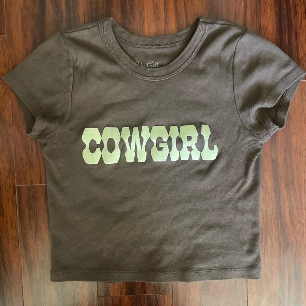 brandy melville cowgirl ashlyn top